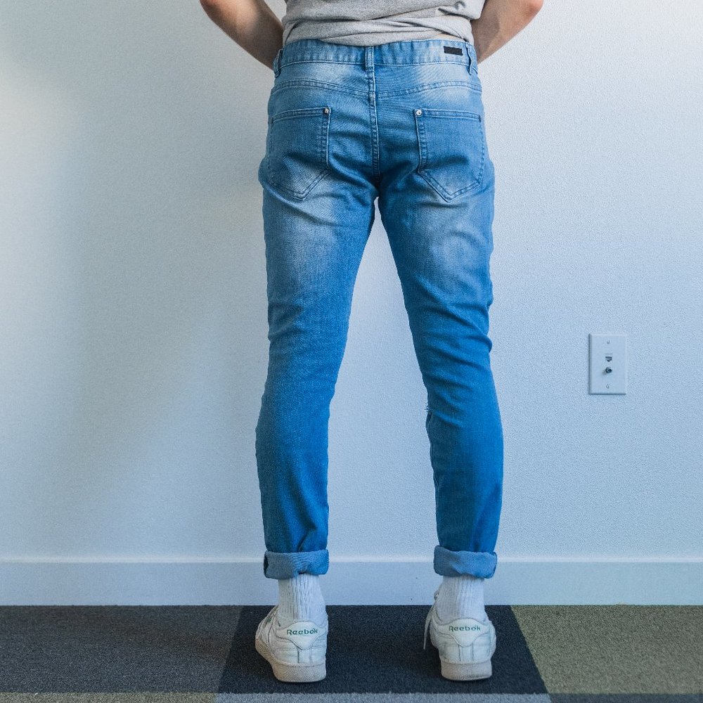 Represent Blue Destroyer Denim - Picture 4 of 6